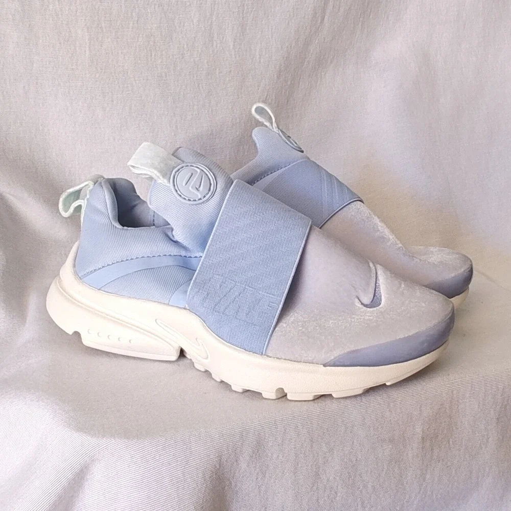 Nike Presto Extreme Sneaker Light Blue Slip On AA3515-400 Size 1Y